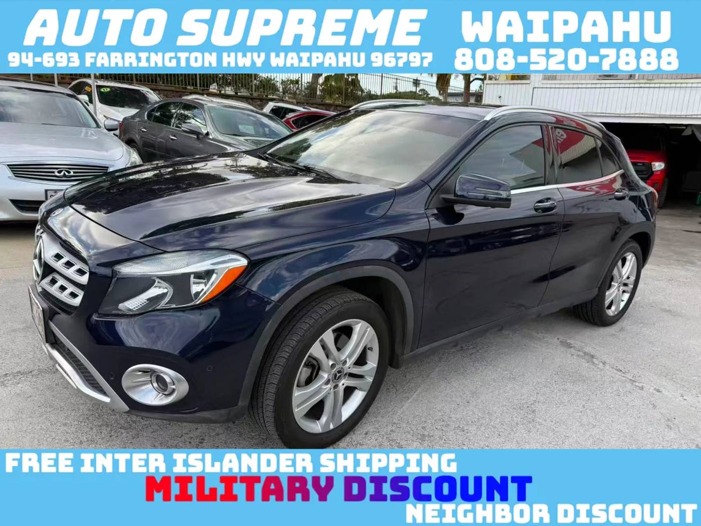 2018 Mercedes-Benz GLA GLA 250 — SUV — 49,014 mi — Waipahu, HI
