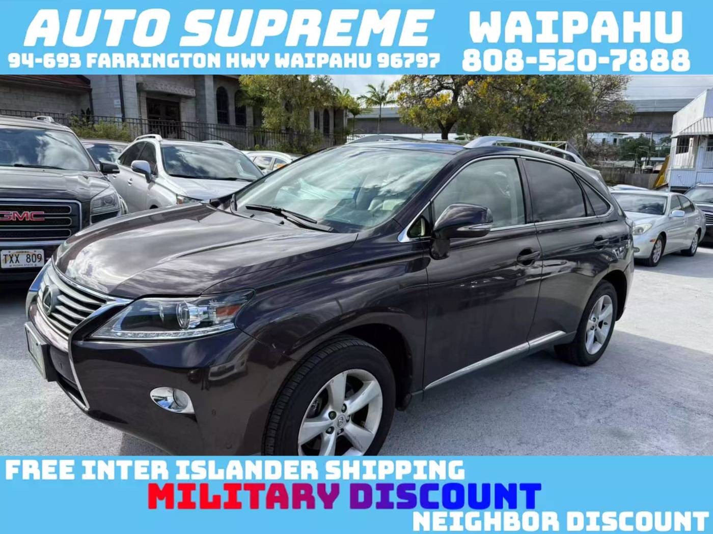 2014 Lexus RX RX 350 — SUV — 107,000 mi — Waipahu, HI