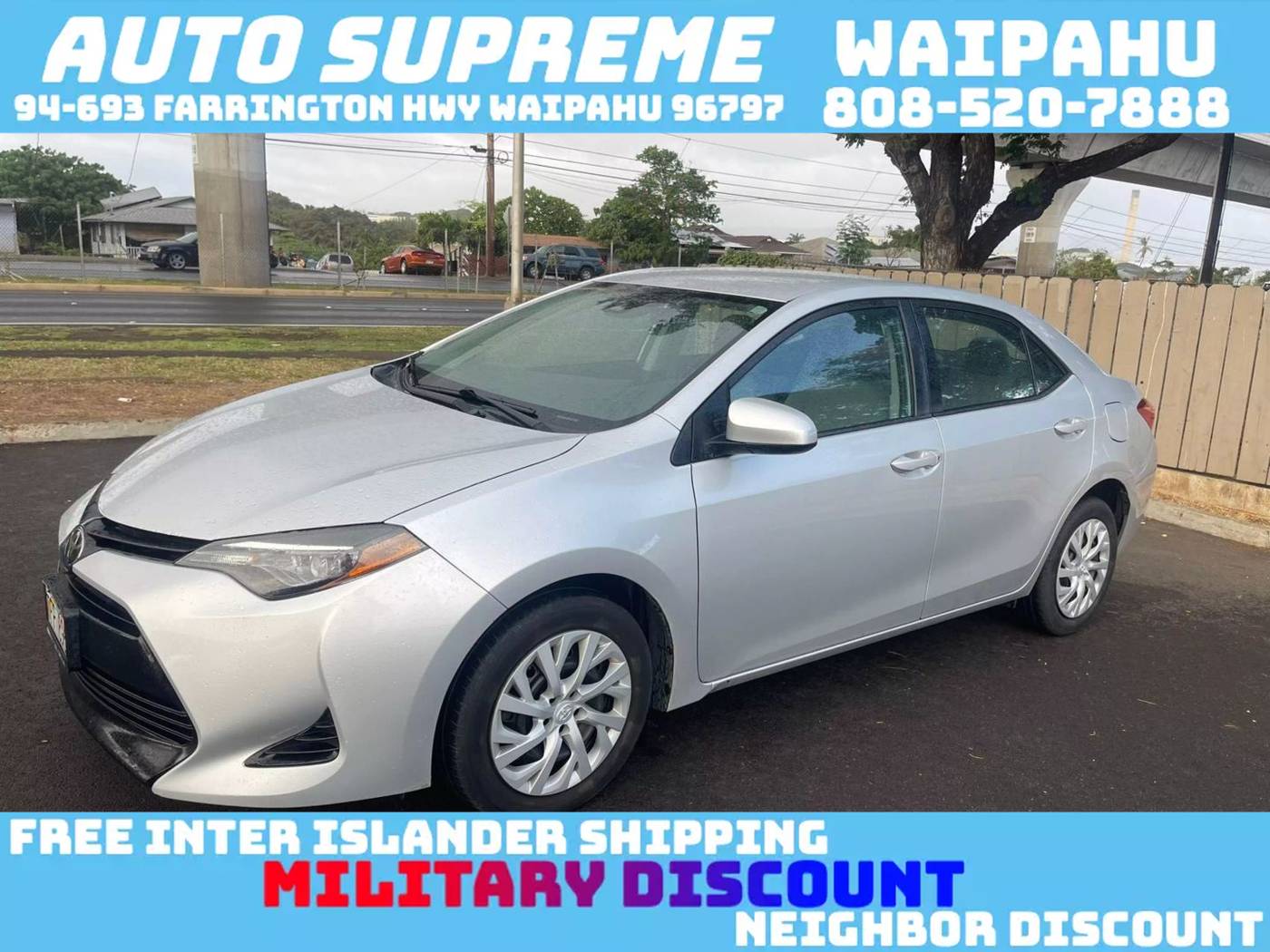 2017 Toyota Corolla L — Sedan — 21,730 mi — Waipahu, HI