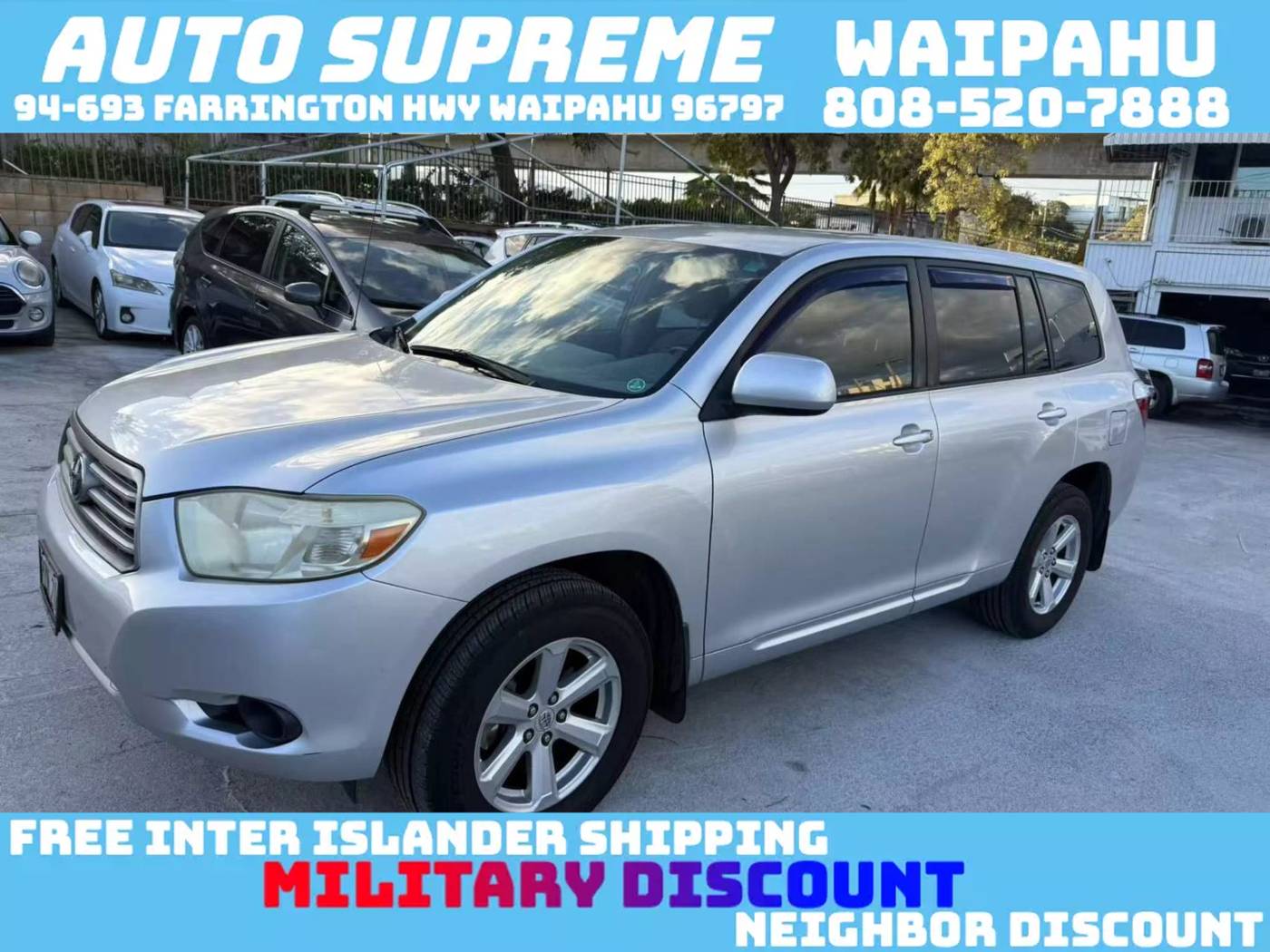 2009 Toyota Highlander Base — SUV — 143,914 mi — Waipahu, HI
