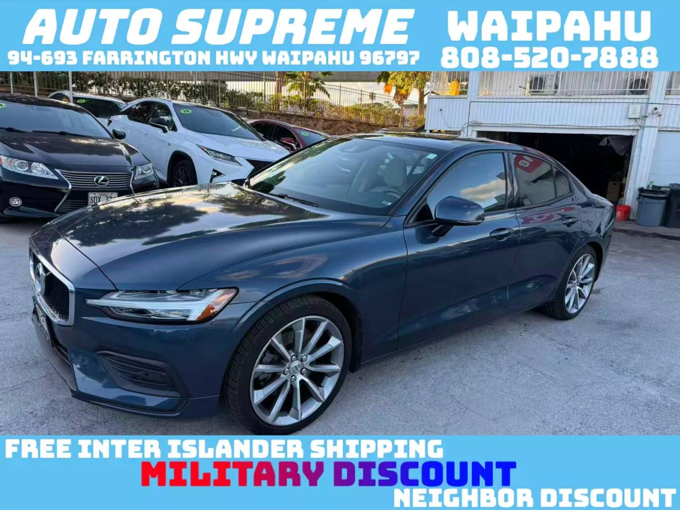 2020 Volvo S60 Momentum — Sedan — 45,004 mi — Waipahu, HI