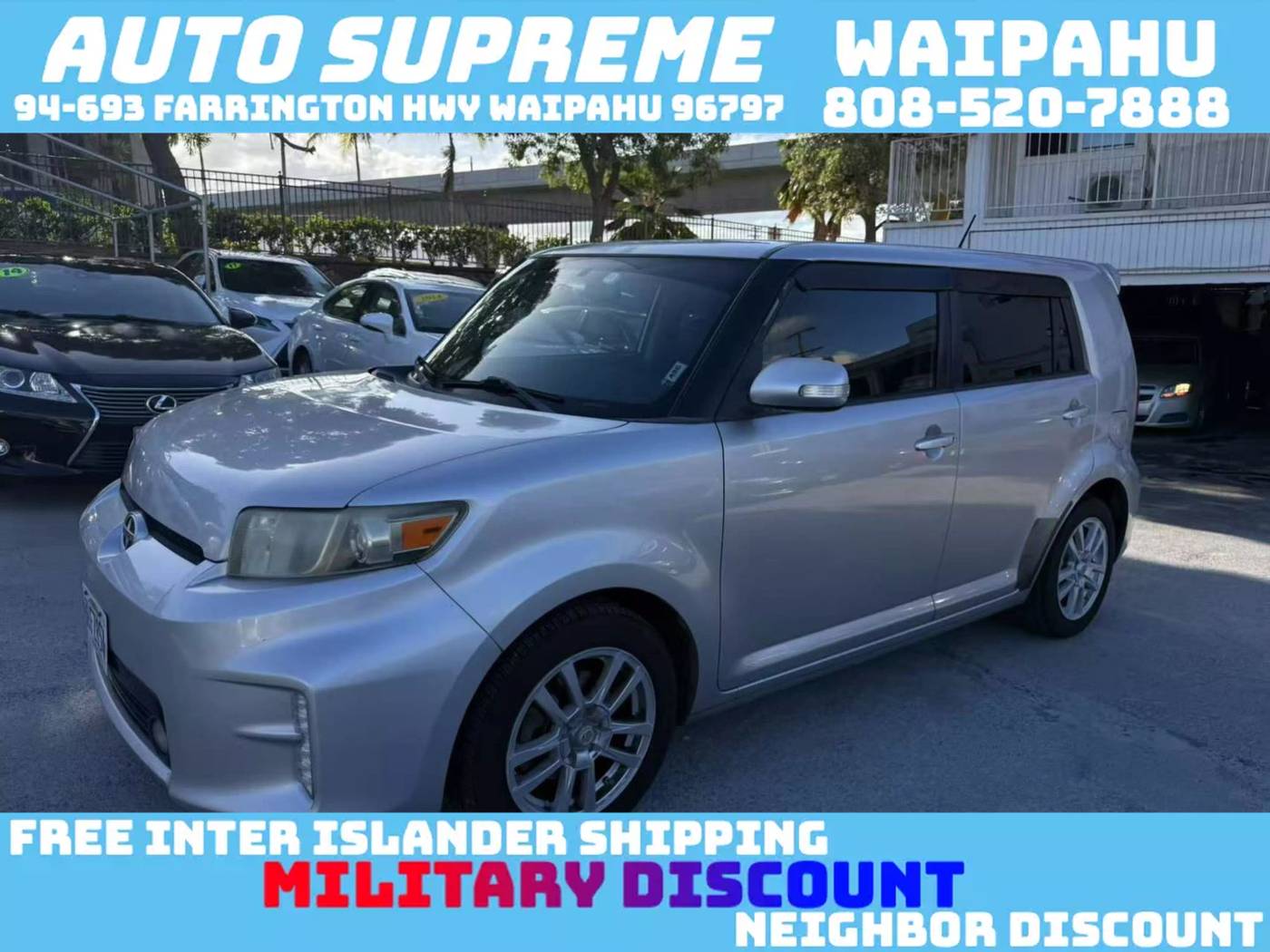 2015 Scion xB Base — Wagon — 94,231 mi — Waipahu, HI