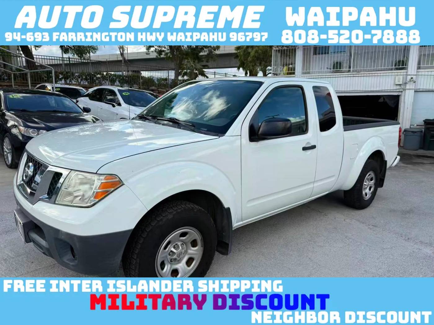 2017 Nissan Frontier S — Pickup Truck — 67,215 mi — Waipahu, HI