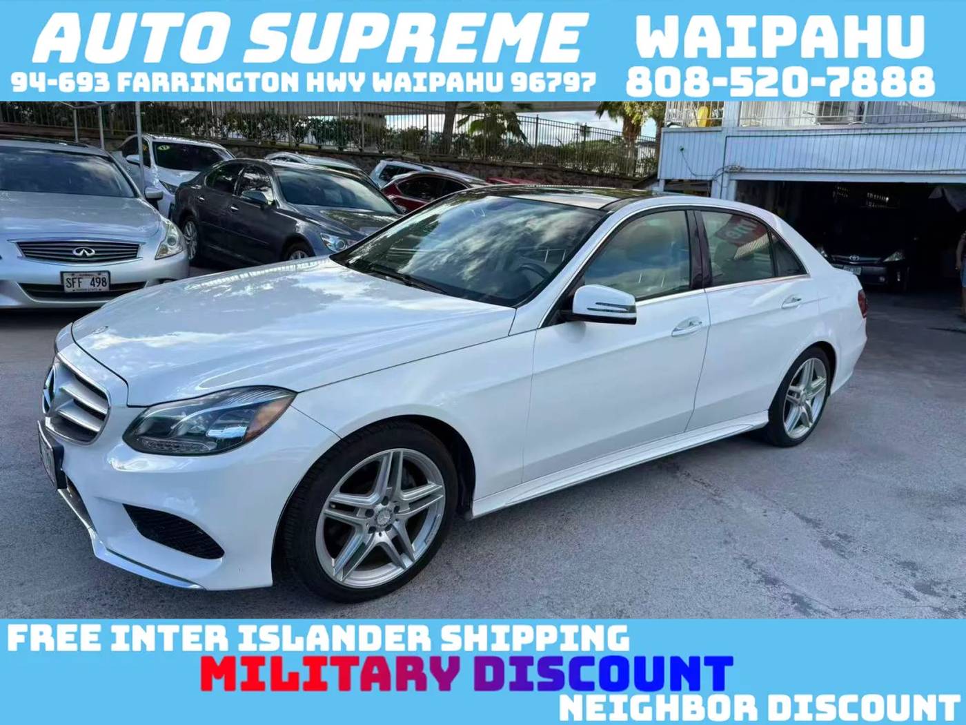 2014 Mercedes-Benz E-Class E 350 — Sedan — 27,913 mi — Waipahu, HI