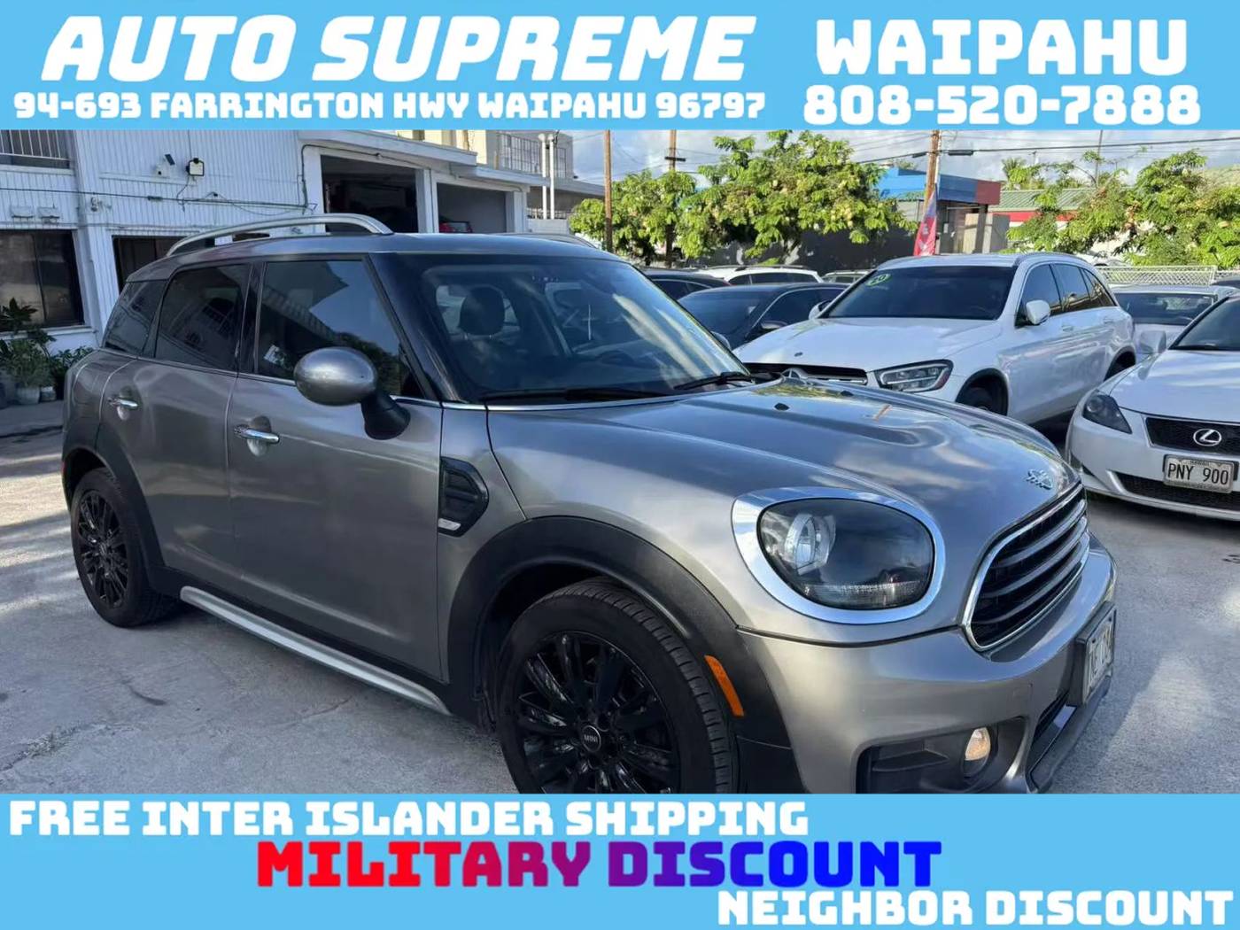 2019 MINI Countryman Cooper — SUV — 74,078 mi — Waipahu, HI