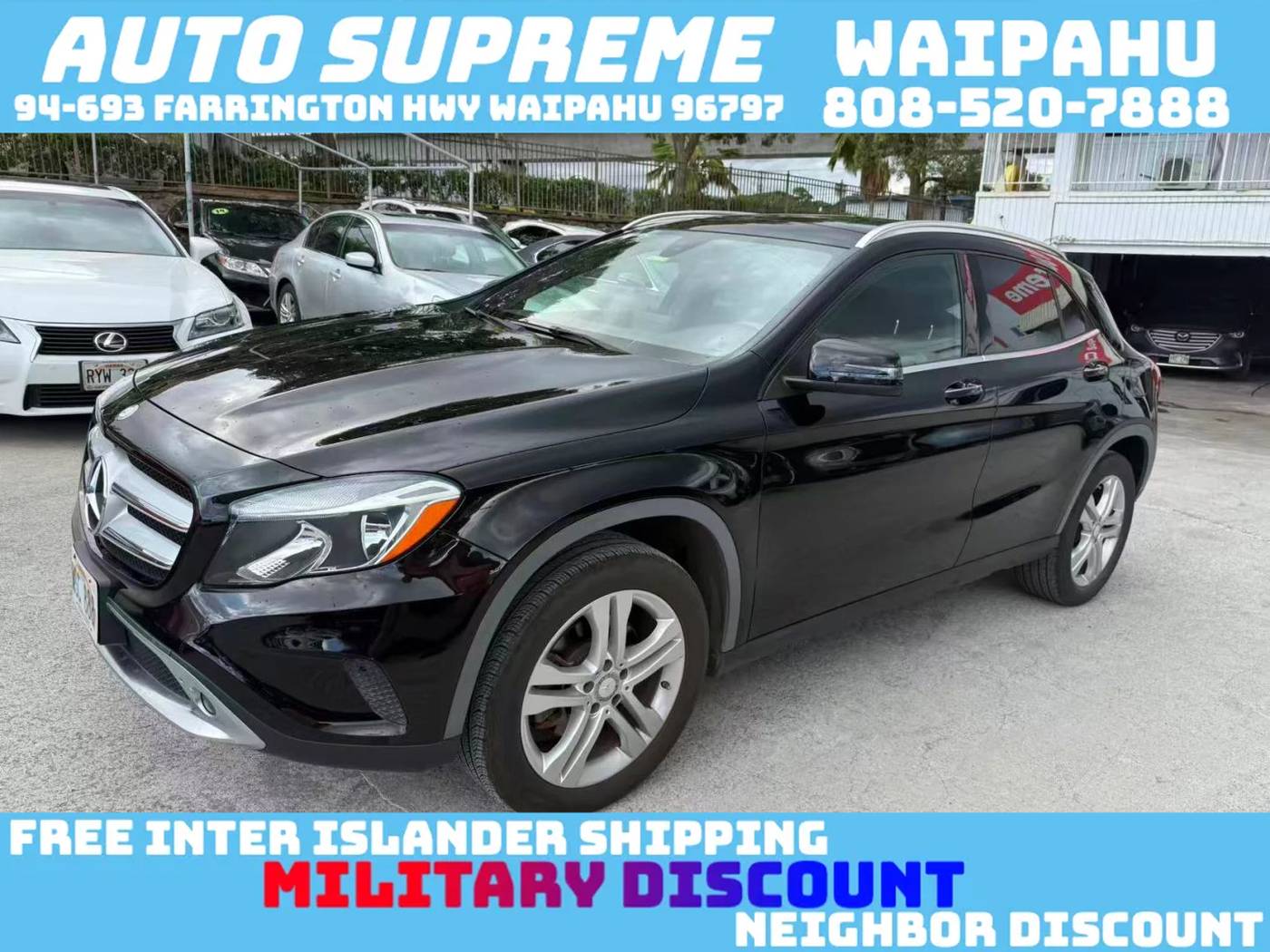 2016 Mercedes-Benz GLA GLA 250 — SUV — 46,000 mi — Waipahu, HI