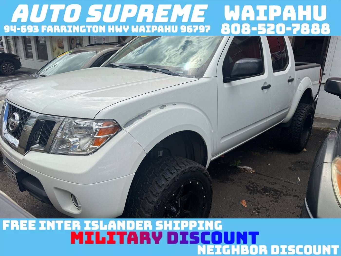 2018 Nissan Frontier SV V6 — Pickup Truck — 35,000 mi — Waipahu, HI
