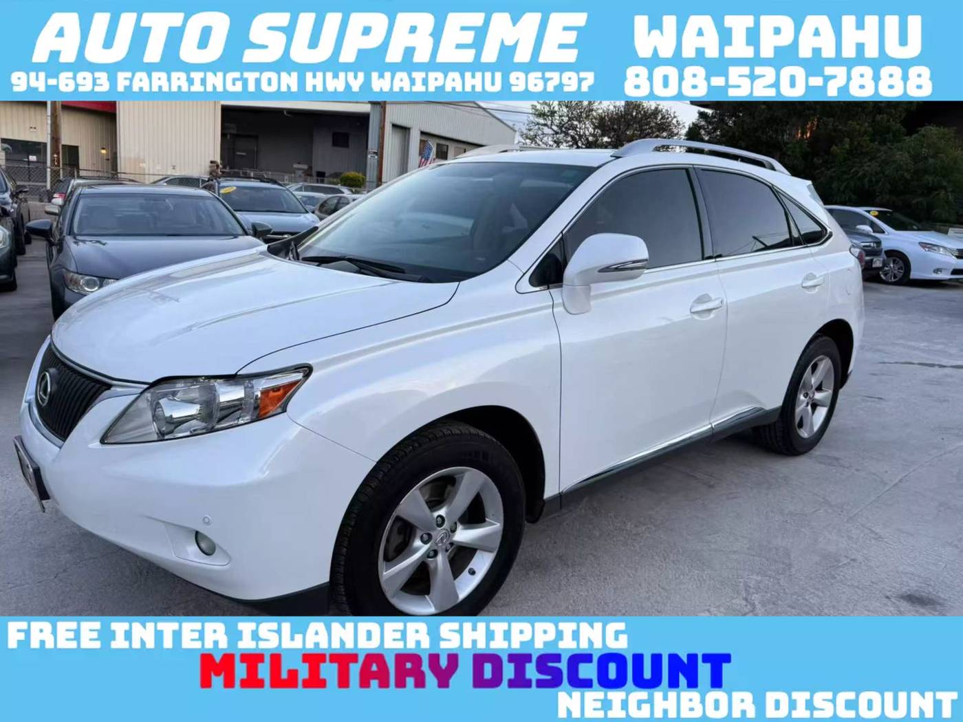 2010 Lexus RX RX 350 — SUV — 90,975 mi — Waipahu, HI