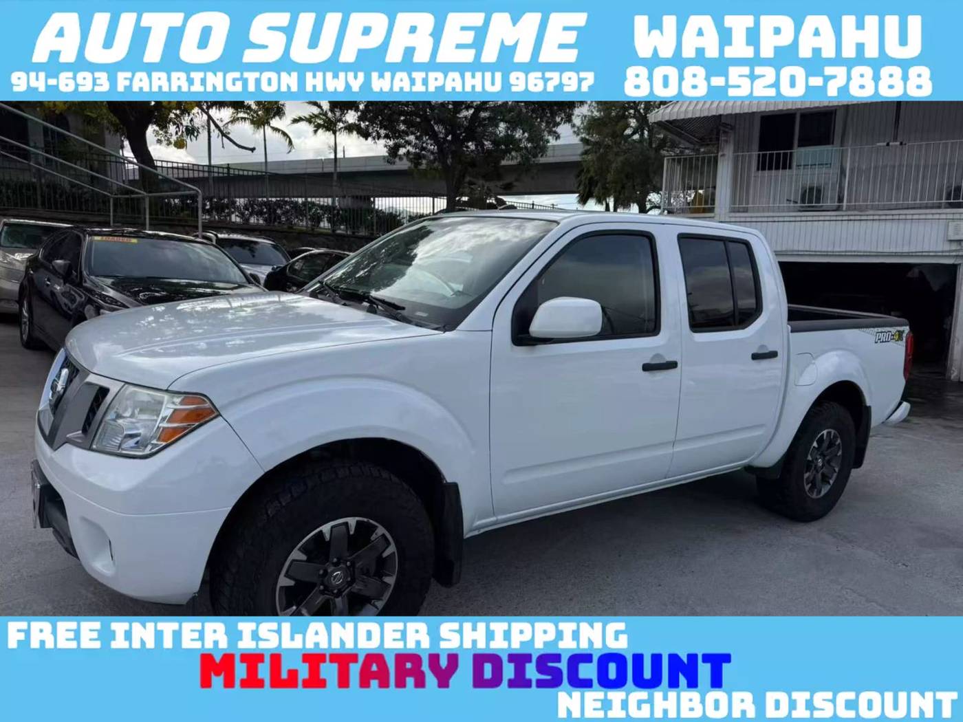 2019 Nissan Frontier PRO-4X — Pickup Truck — 90,604 mi — Waipahu, HI