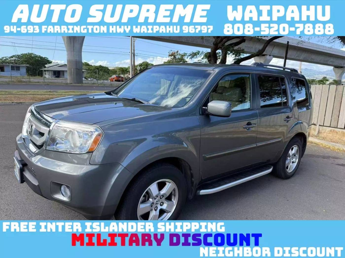 2009 Honda Pilot EX-L — SUV — 94,000 mi — Waipahu, HI