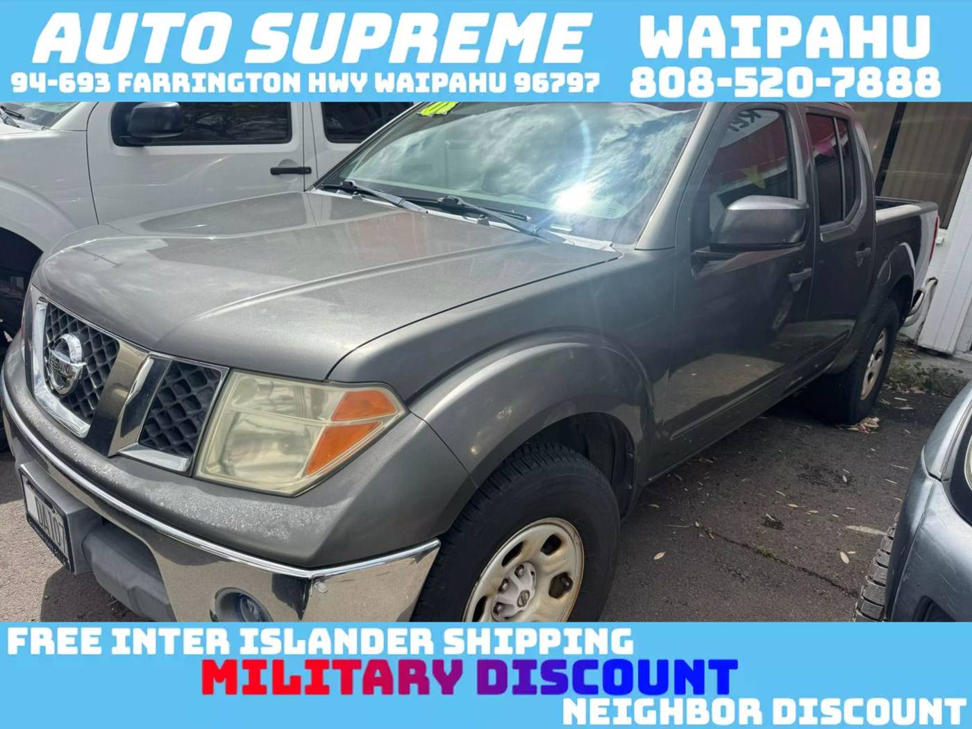 2008 Nissan Frontier SE — Pickup Truck — 105,000 mi — Waipahu, HI