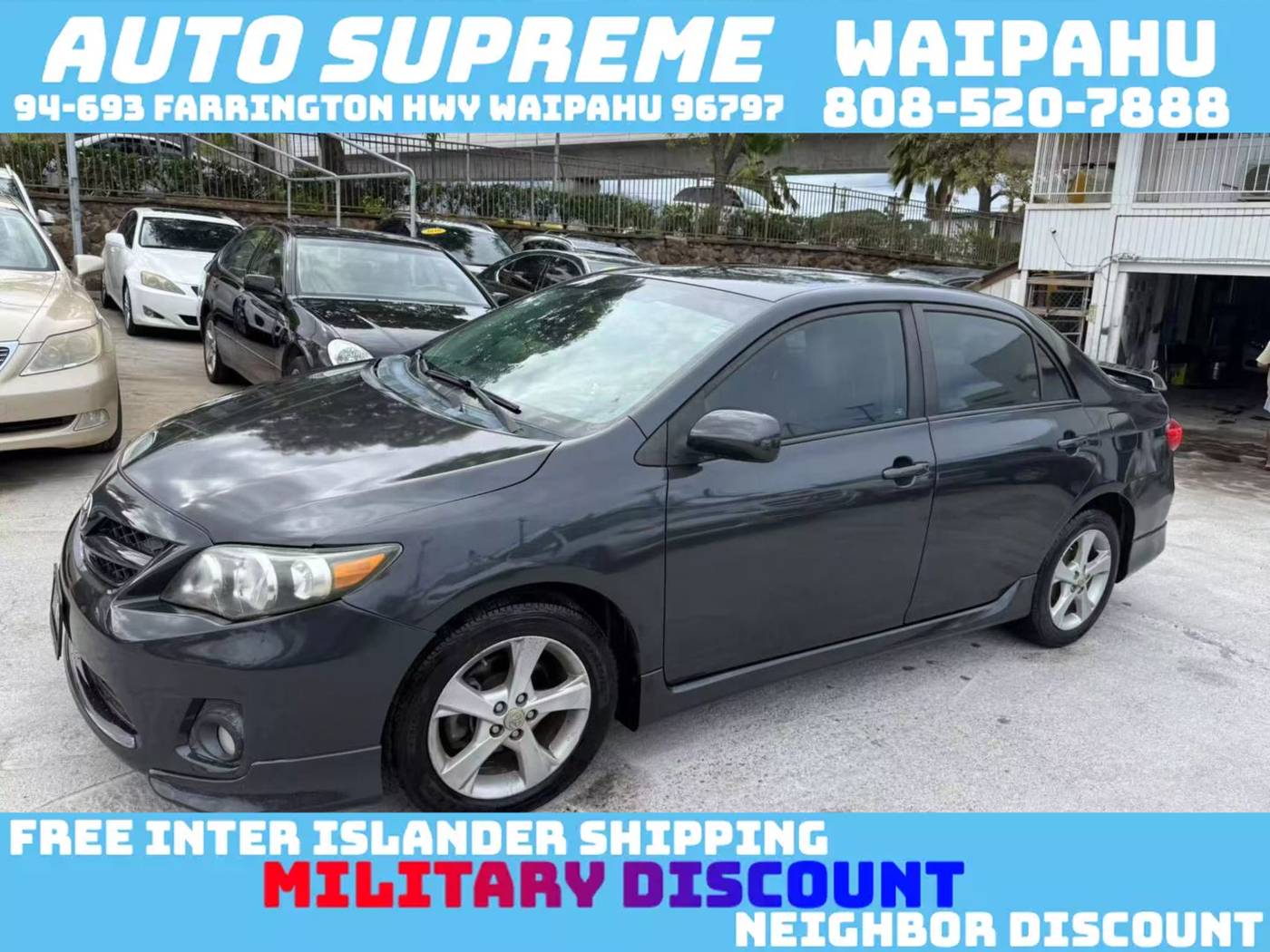 2012 Toyota Corolla S — Sedan — 130,920 mi — Waipahu, HI