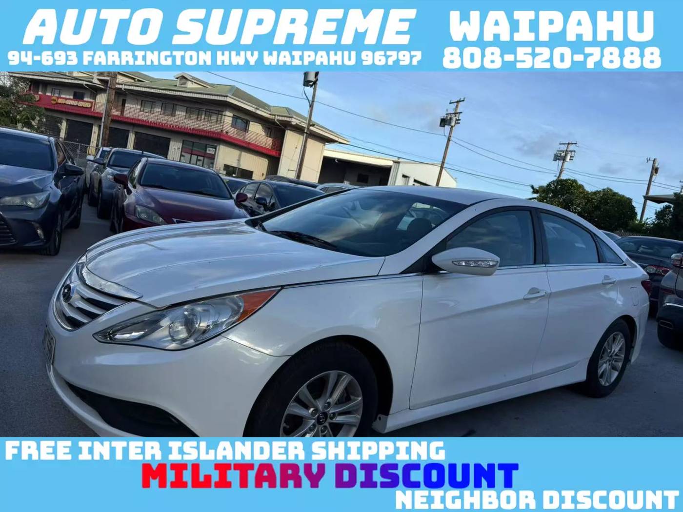 2014 Hyundai Sonata GLS — Sedan — 66,127 mi — Waipahu, HI