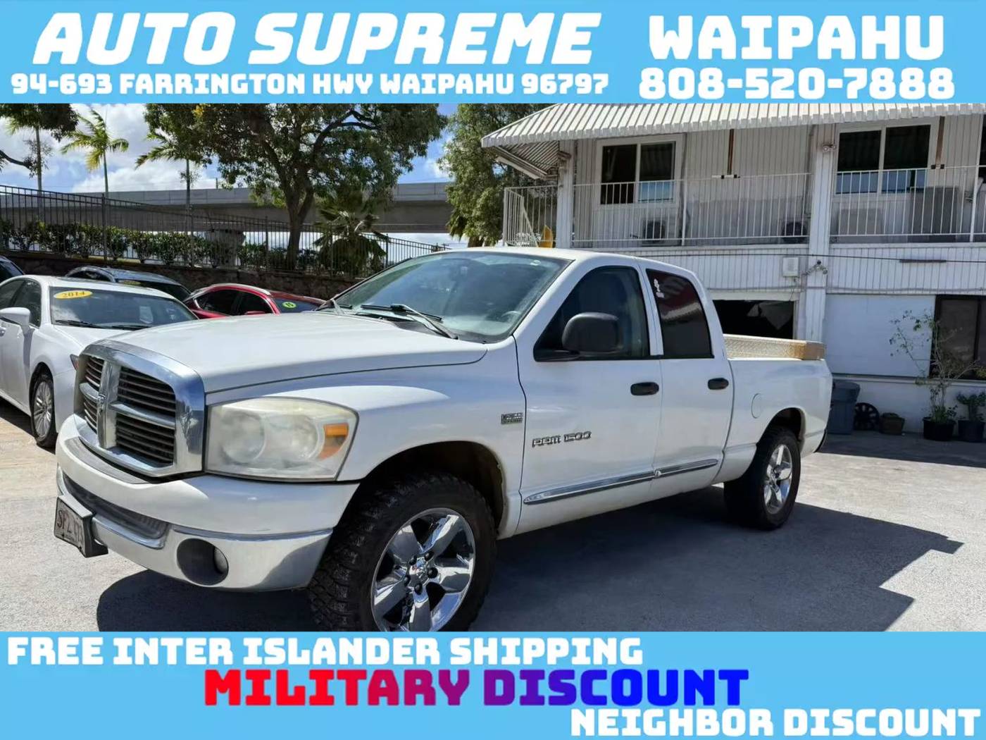 2007 Dodge Ram 1500 SLT — Pickup Truck — 138,000 mi — Waipahu, HI