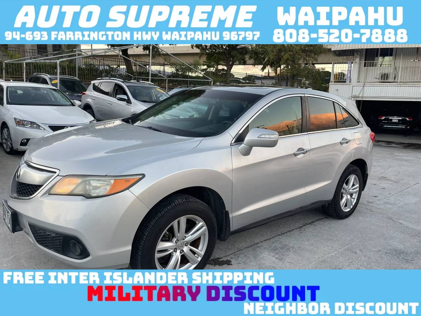 2013 Acura RDX Standard — SUV — 50,321 mi — Waipahu, HI