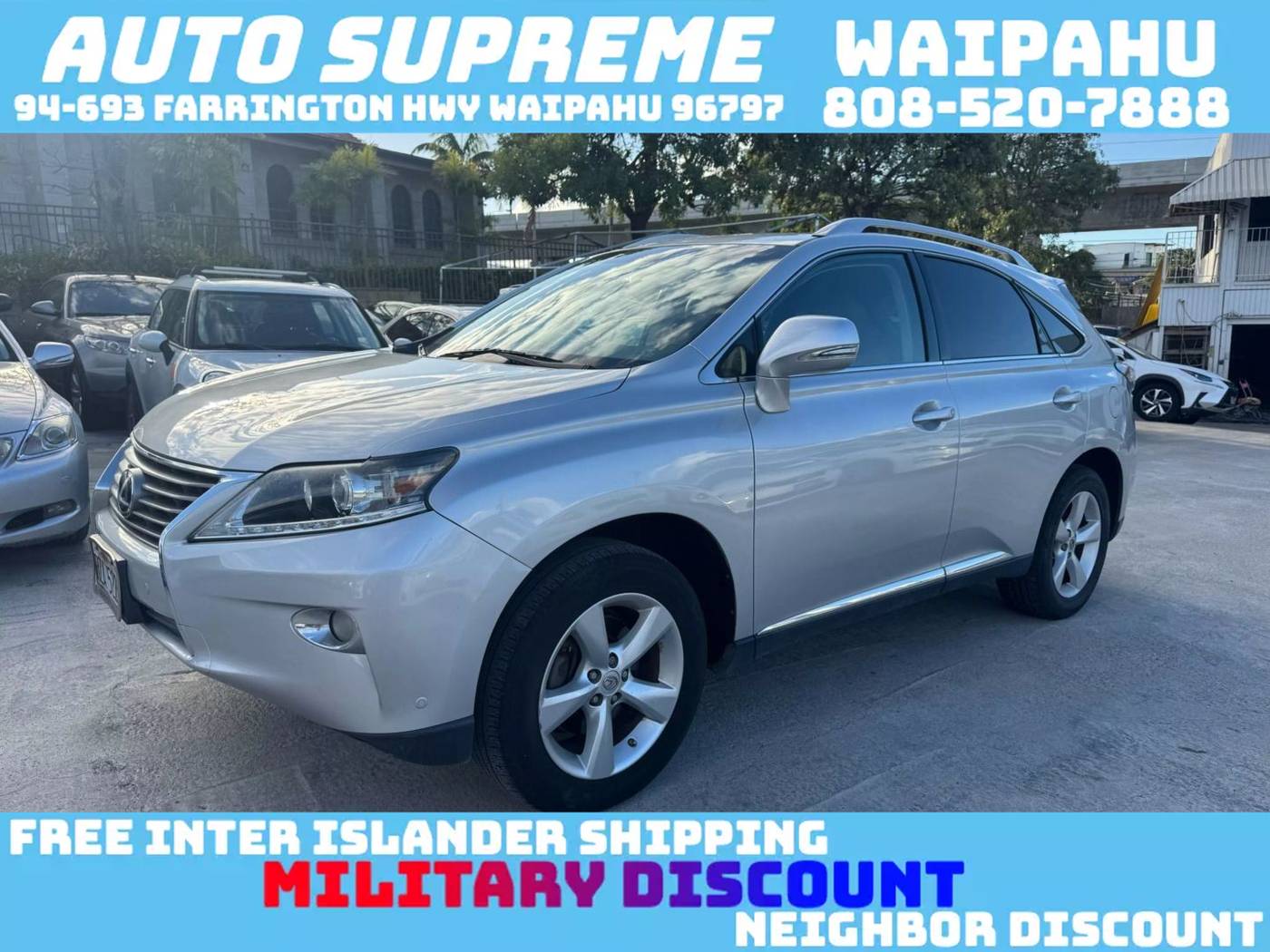 2013 Lexus RX RX 350 — SUV — 75,021 mi — Waipahu, HI