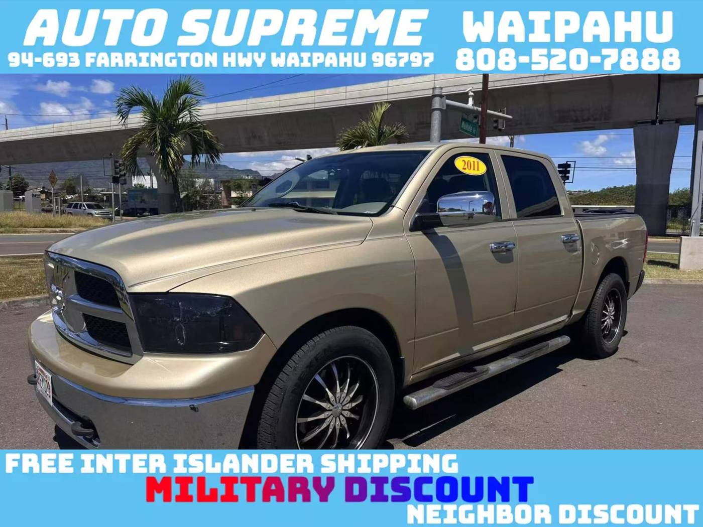 2011 Ram 1500 ST — Pickup Truck — 151,792 mi — Waipahu, HI