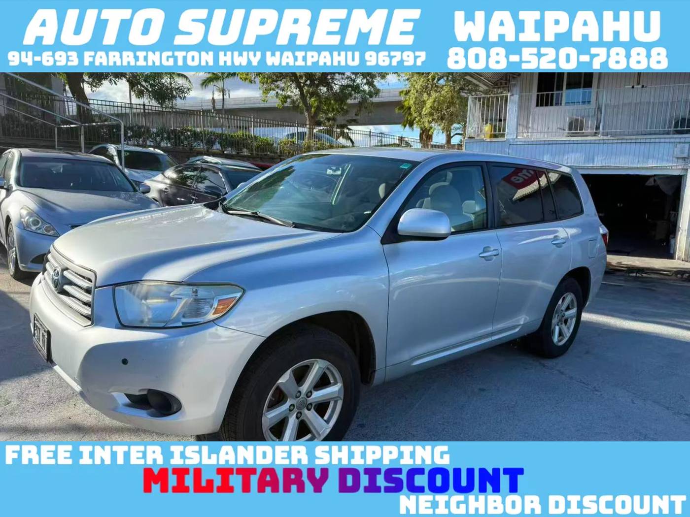 2008 Toyota Highlander Base — SUV — 109,611 mi — Waipahu, HI
