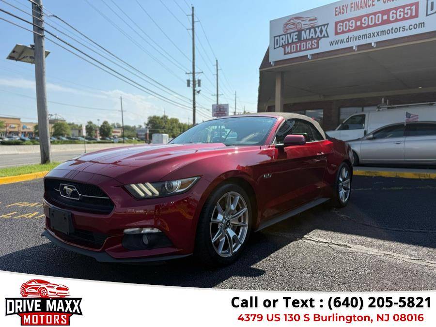2015 Ford Mustang GT Premium — Convertible — 130,547 mi — Burlington, NJ