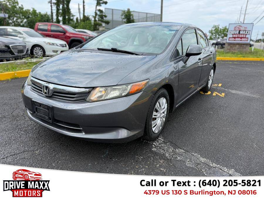 2012 Honda Civic LX — Sedan — 100,184 mi — Burlington, NJ