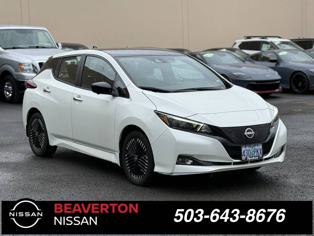 2023 Nissan LEAF SV PLUS — Hatchback — 12,585 mi — Beaverton, OR