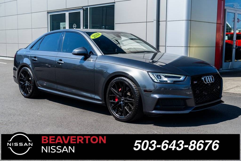 2018 Audi S4 Premium Plus — Sedan — 64,766 mi — Beaverton, OR