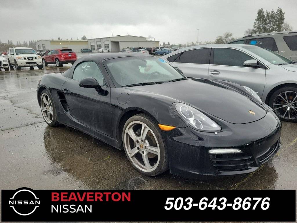 2016 Porsche Boxster Black Edition — Convertible — 54,916 mi — Beaverton, OR