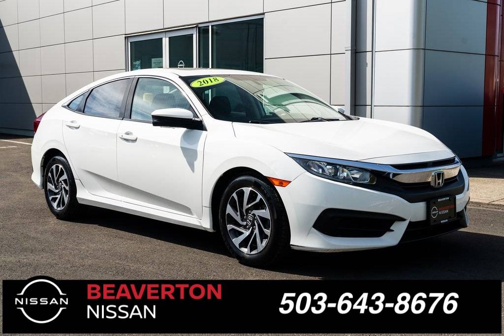2018 Honda Civic EX — Sedan — 69,050 mi — Beaverton, OR