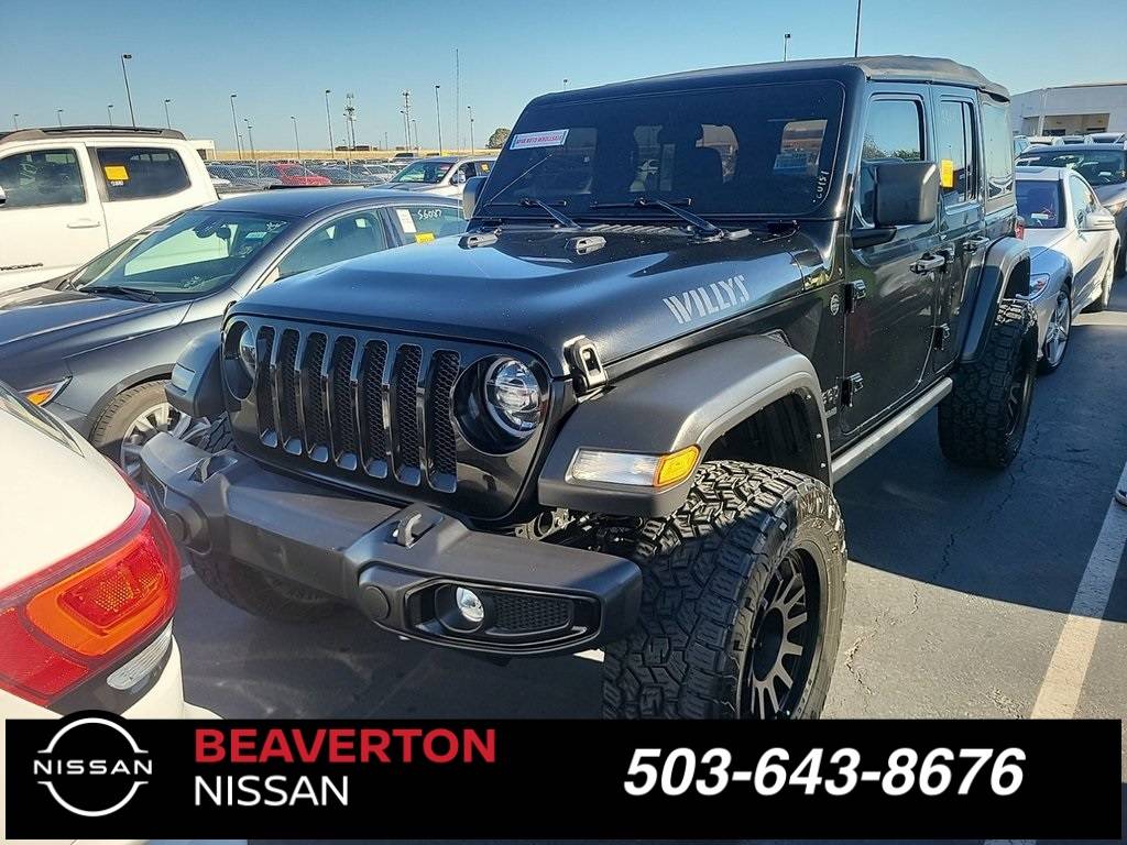 2022 Jeep Wrangler Willys — SUV — 23,483 mi — Beaverton, OR