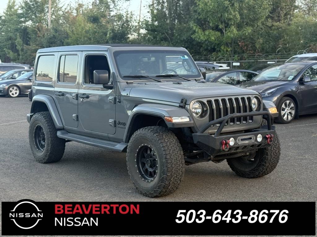 2021 Jeep Wrangler Sahara Altitude — SUV — 82,588 mi — Beaverton, OR