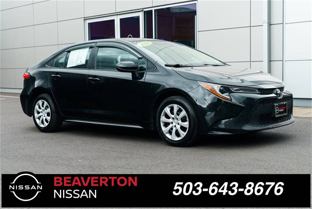 2021 Toyota Corolla LE — Sedan — 67,593 mi — Beaverton, OR