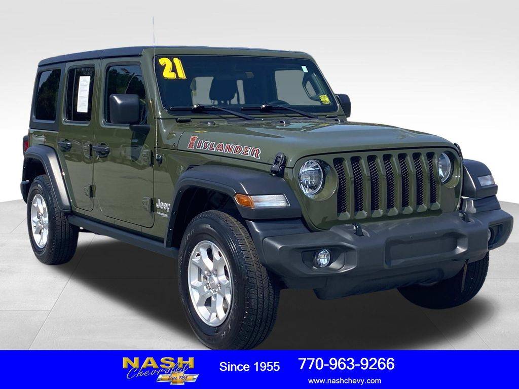 2021 Jeep Wrangler Islander — SUV — 57,186 mi — Lawrenceville, GA