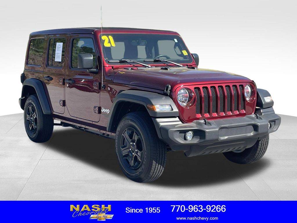 2021 Jeep Wrangler Sport S — SUV — 36,995 mi — Lawrenceville, GA