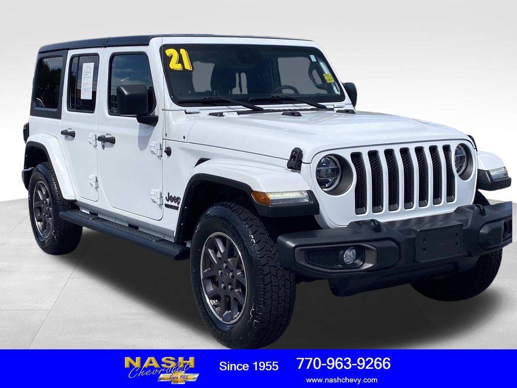 2021 Jeep Wrangler 80th Anniversary — SUV — 55,936 mi — Lawrenceville, GA