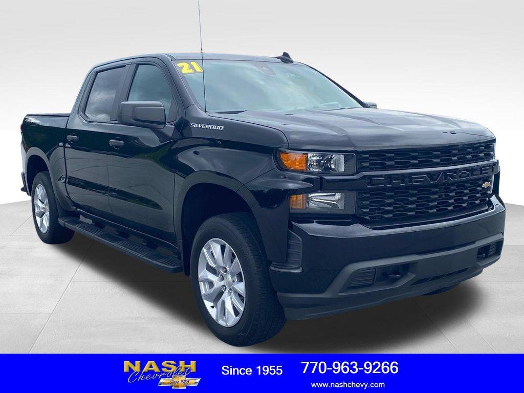 2021 Chevrolet Silverado 1500 Custom — Pickup Truck — 40,398 mi — Lawrenceville, GA