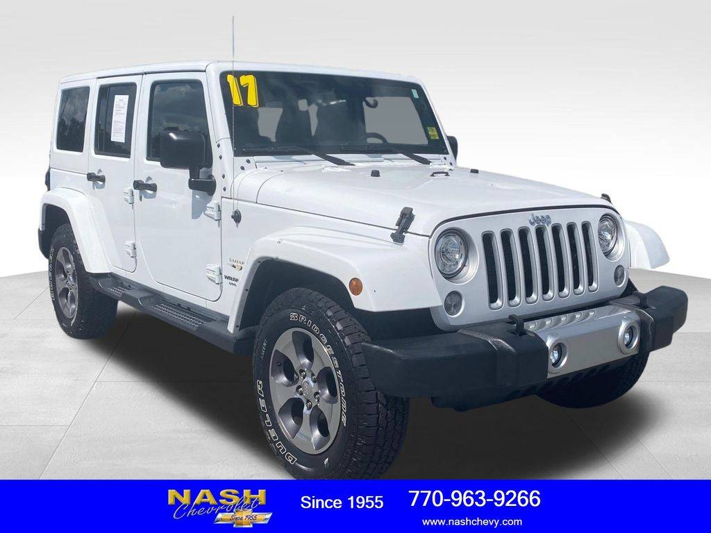 2017 Jeep Wrangler Sahara — SUV — 56,163 mi — Lawrenceville, GA