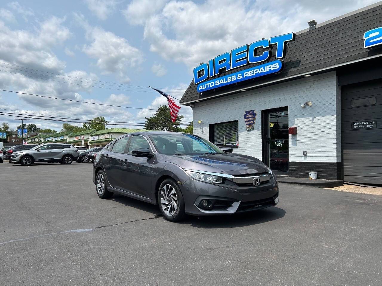 2016 Honda Civic EX — Sedan — 83,075 mi — Warminster, PA