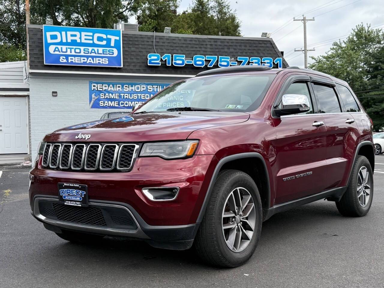 2018 Jeep Grand Cherokee Limited — SUV — 80,249 mi — Warminster, PA