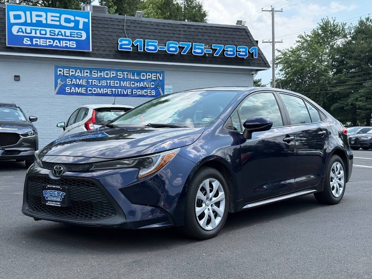 2021 Toyota Corolla LE — Sedan — 78,443 mi — Warminster, PA