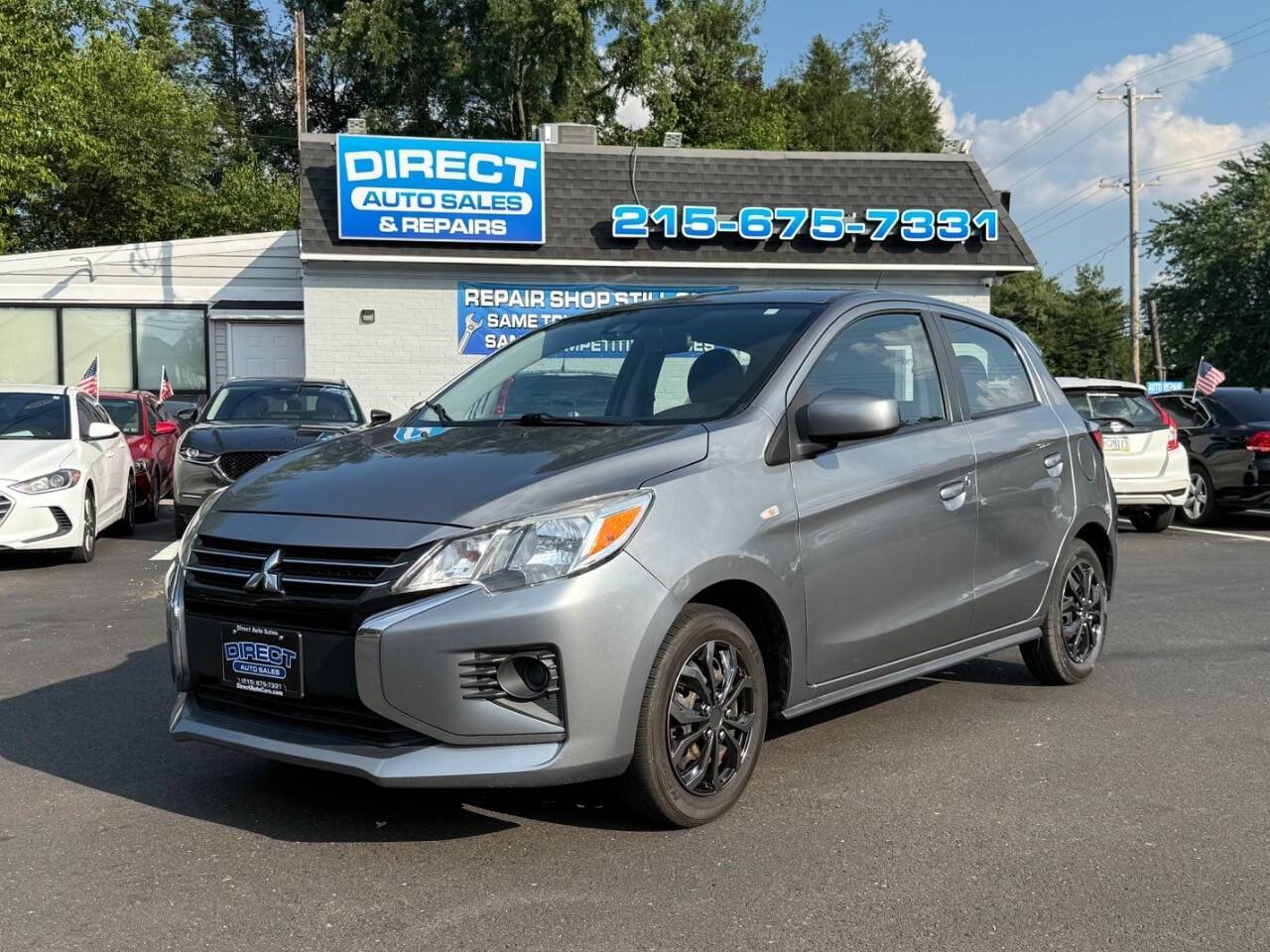 2021 Mitsubishi Mirage ES — Hatchback — 64,669 mi — Warminster, PA