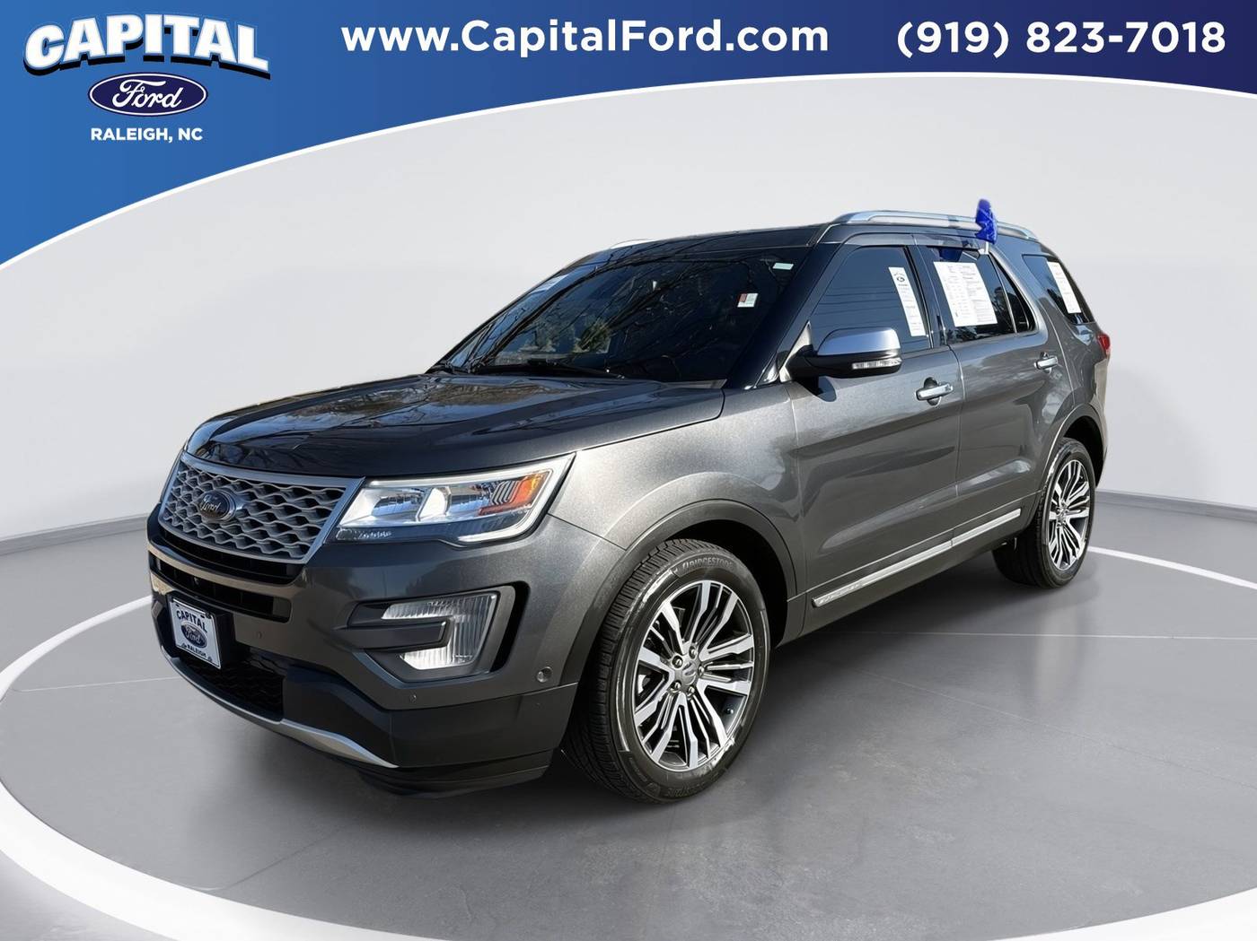 2017 Ford Explorer Platinum — SUV — 81,387 mi — Raleigh, NC