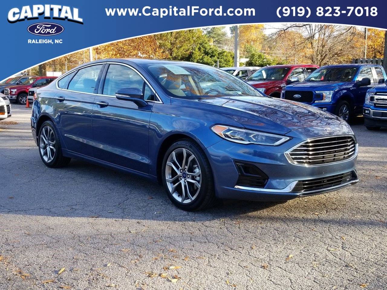 2019 Ford Fusion SEL — Sedan — 58,242 mi — Raleigh, NC