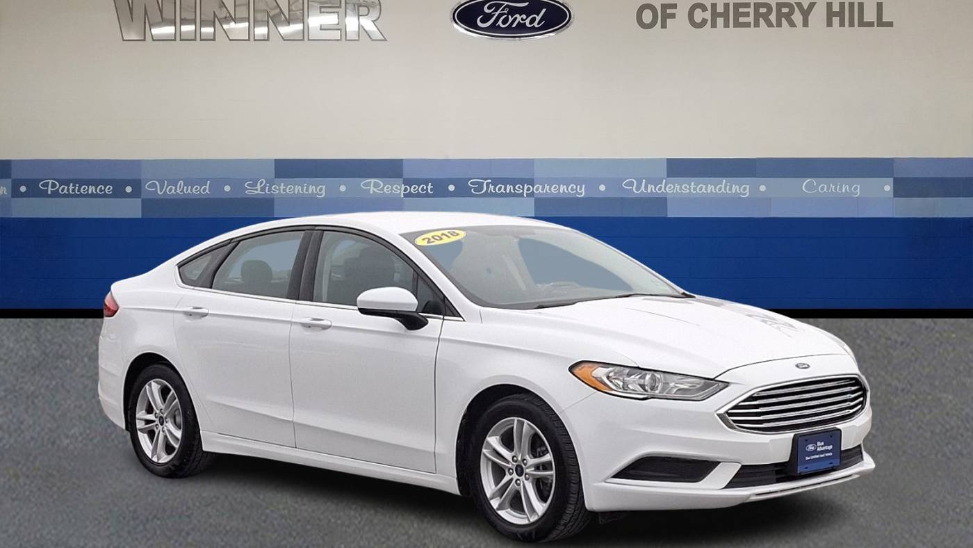 2018 Ford Fusion SE — Sedan — 87,143 mi — Cherry Hill, NJ