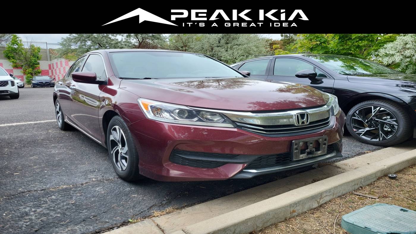 2016 Honda Accord LX — Sedan — 84,266 mi — Colorado Springs, CO