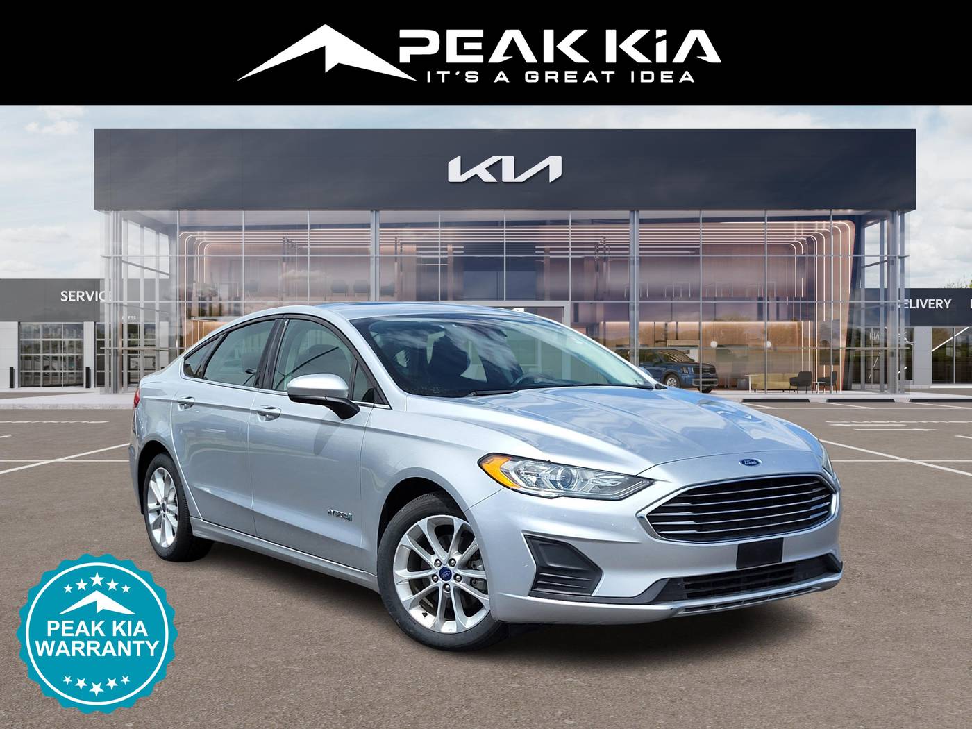 2019 Ford Fusion Hybrid SE — Sedan — 81,285 mi — Colorado Springs, CO