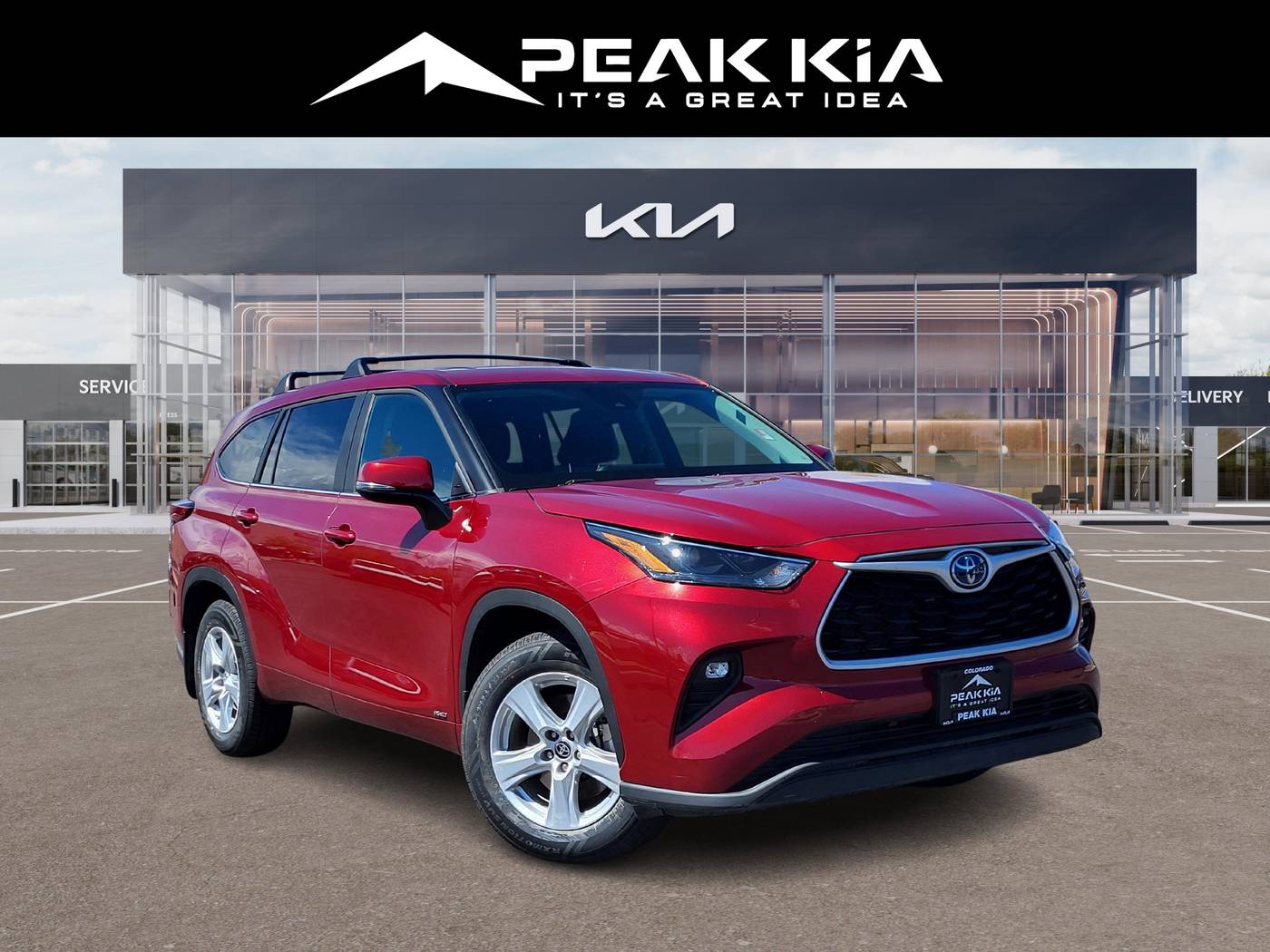 2023 Toyota Highlander Hybrid LE — SUV — 24,685 mi — Colorado Springs, CO