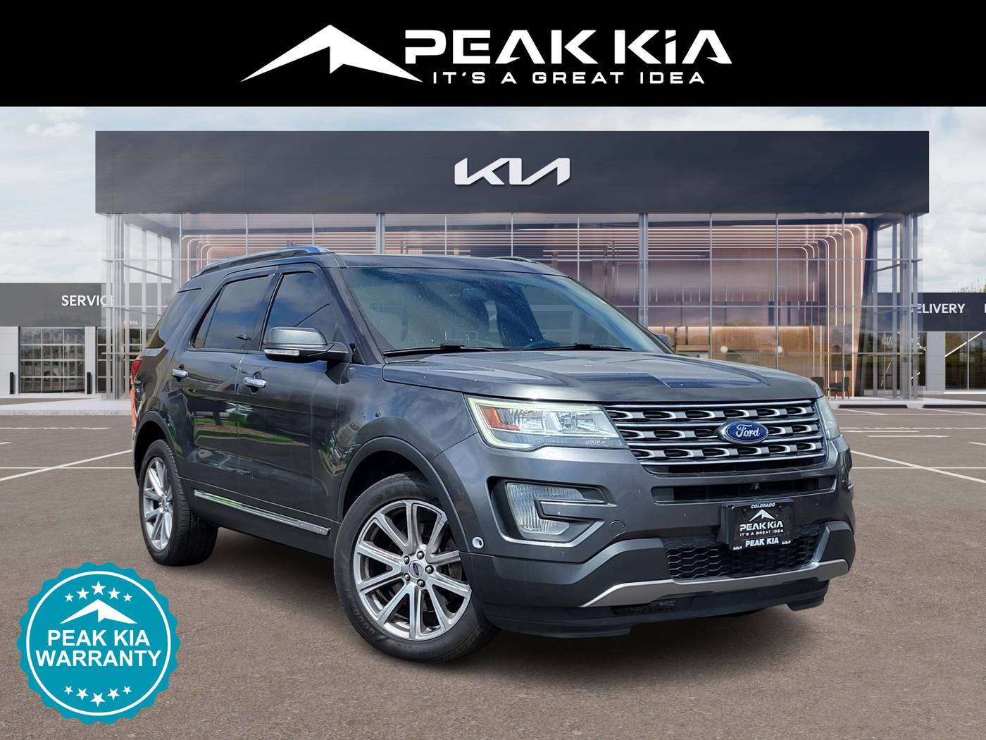 2017 Ford Explorer Limited — SUV — 100,036 mi — Colorado Springs, CO