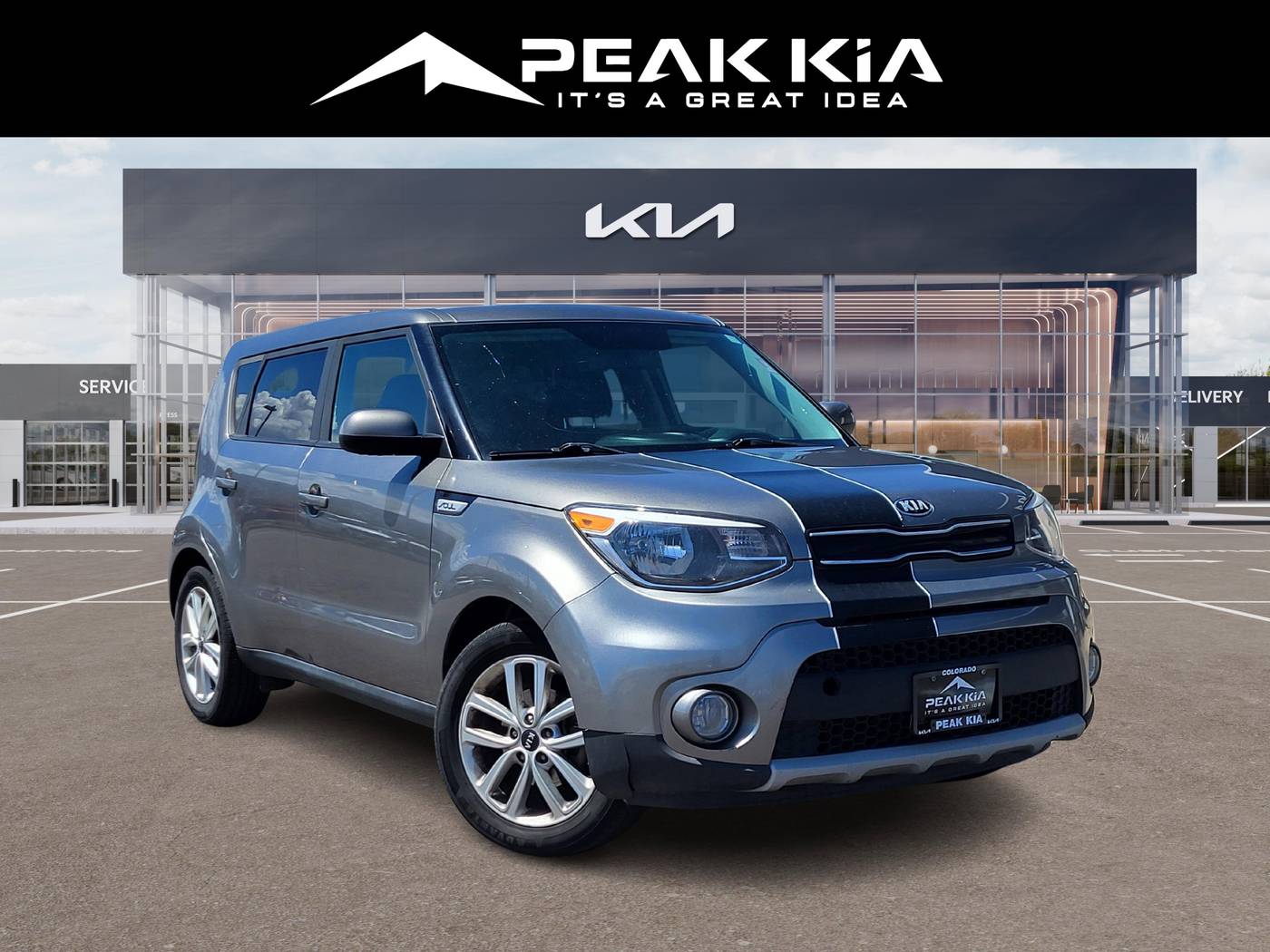 2019 Kia Soul + — Hatchback — 89,629 mi — Colorado Springs, CO