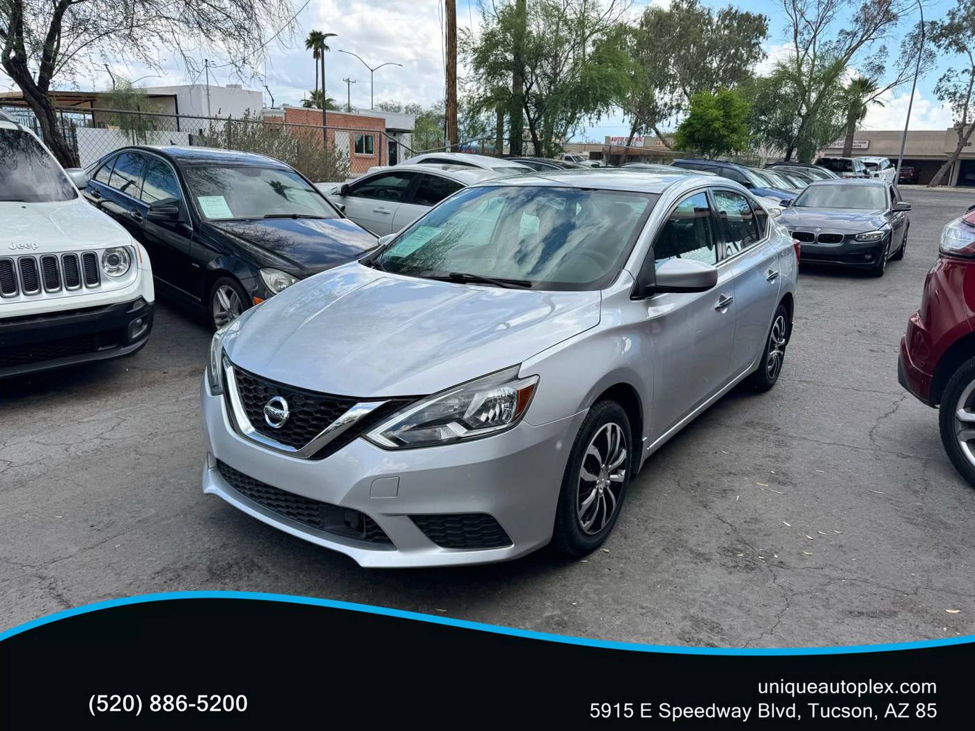 2019 Nissan Sentra S — Sedan — 122,669 mi — Tuscon, AZ