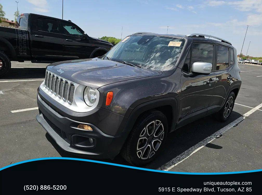 2016 Jeep Renegade Limited — SUV — 166,863 mi — Tuscon, AZ